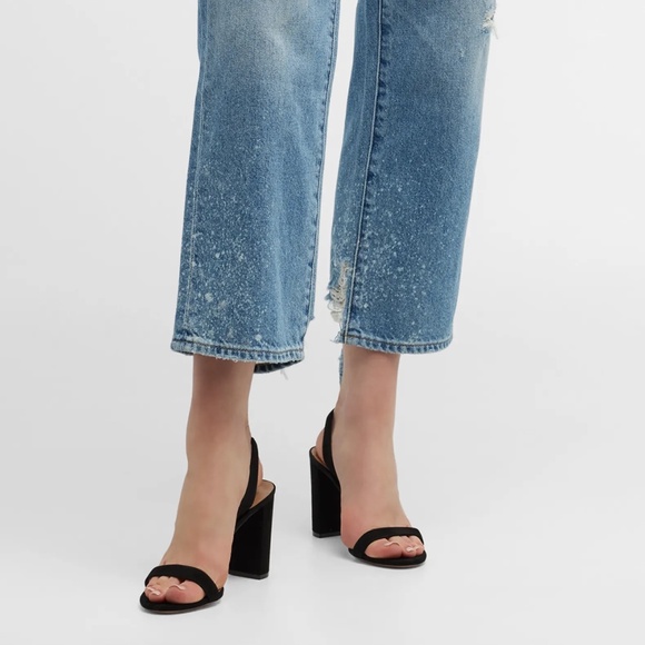 Aquazzura So Nude Block Heel Sandal Slingback size 35 - Picture 5 of 14